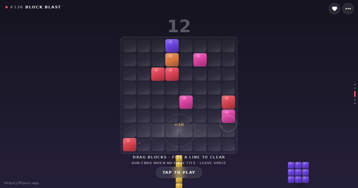 BLOCK BLAST gameplay