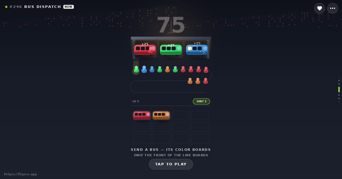 BUS DISPATCH gameplay