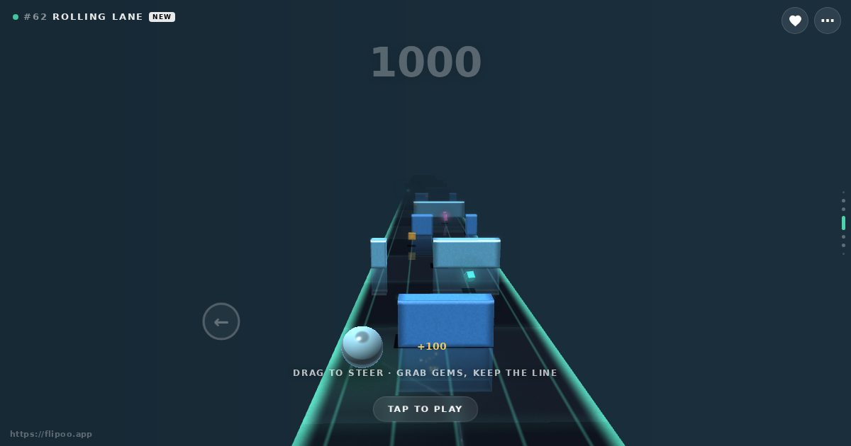 ROLLING LANE gameplay