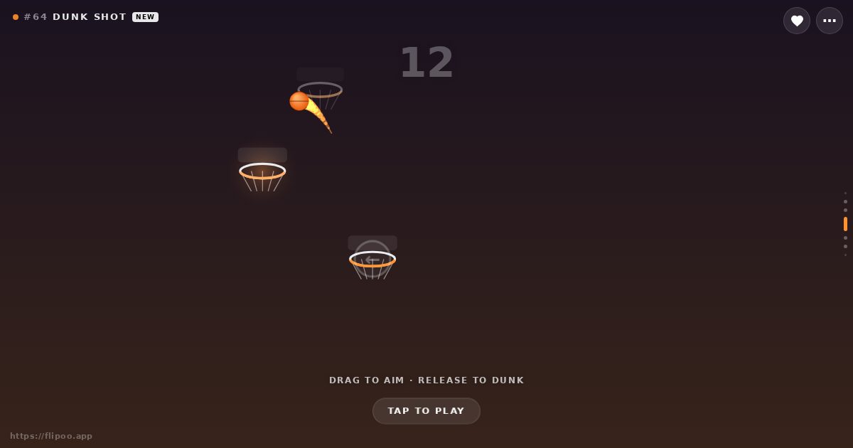 DUNK SHOT gameplay