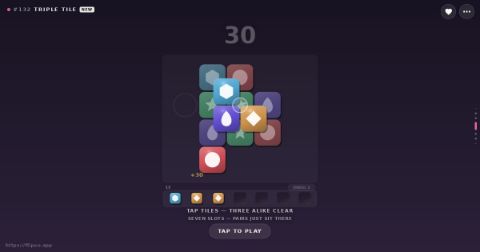 TRIPLE TILE gameplay