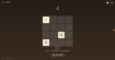 2048 gameplay