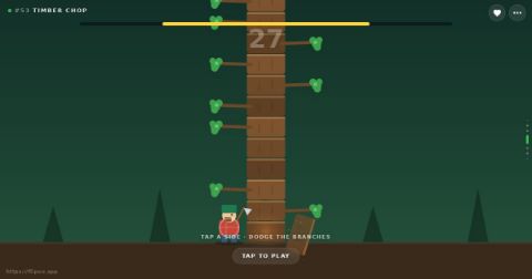 TIMBER CHOP gameplay