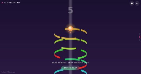 HELIX FALL gameplay