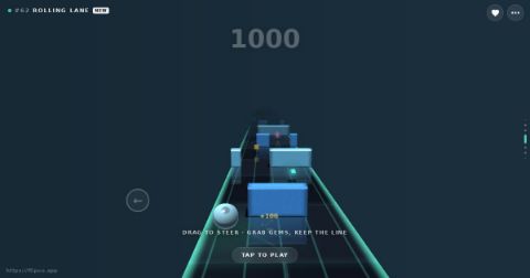 ROLLING LANE gameplay