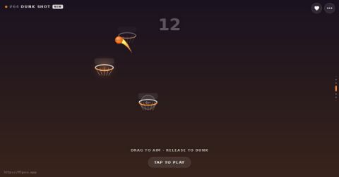 DUNK SHOT gameplay
